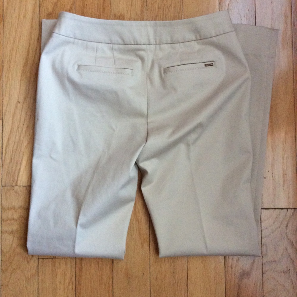 WHBM Khaki Boot Cut Pants - Picture 5 of 7